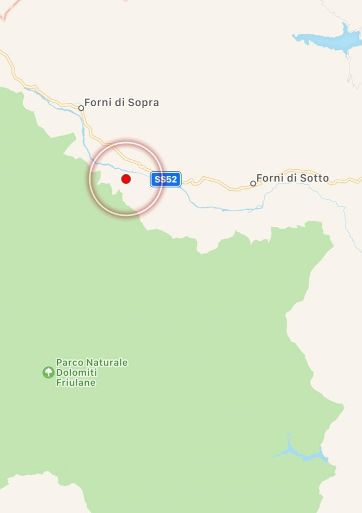terremoto udine forni di sopra