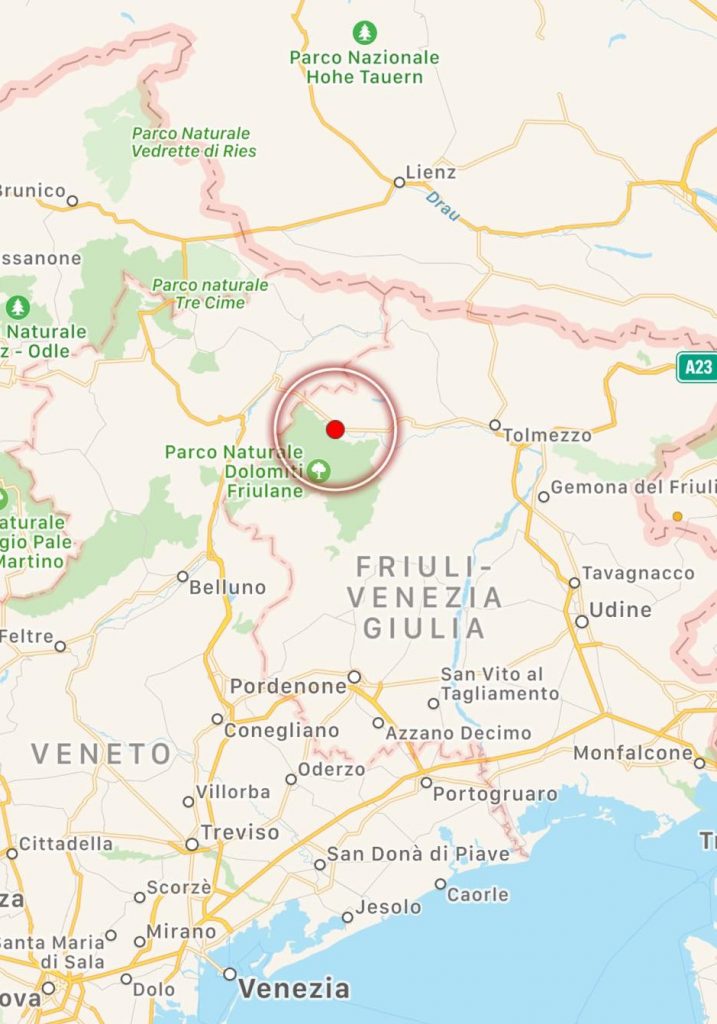 terremoto udine forni di sopra