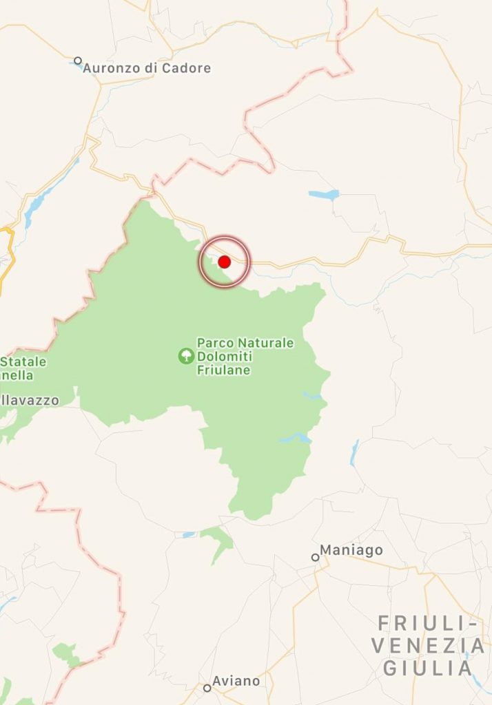terremoto udine forni di sopra