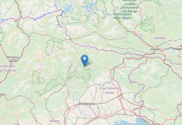 terremoto oggi udine
