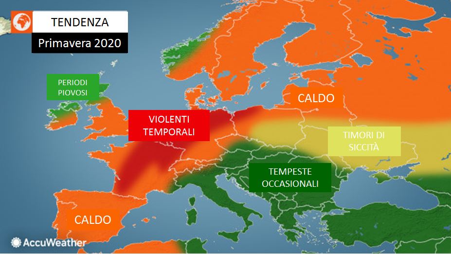 Previsioni Meteo Primavera 2020