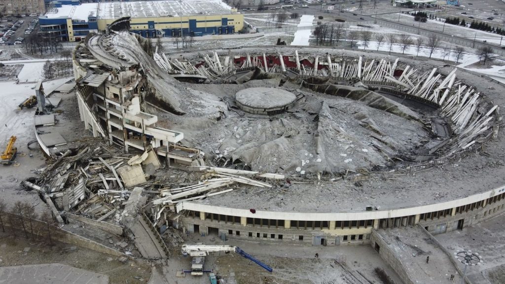 crollo stadio
