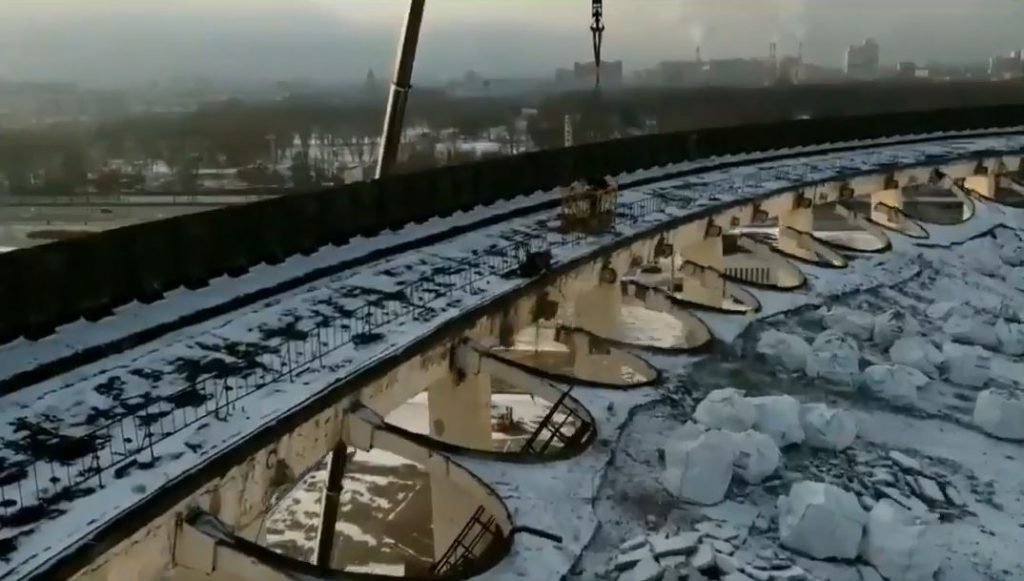 crollo stadio