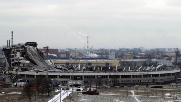 crollo stadio