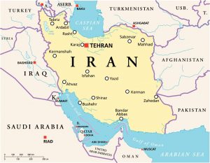 iran mappa