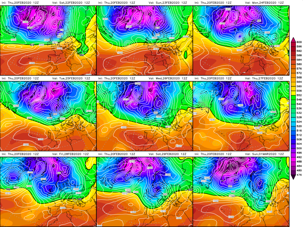 previsioni meteo a lungo termine
