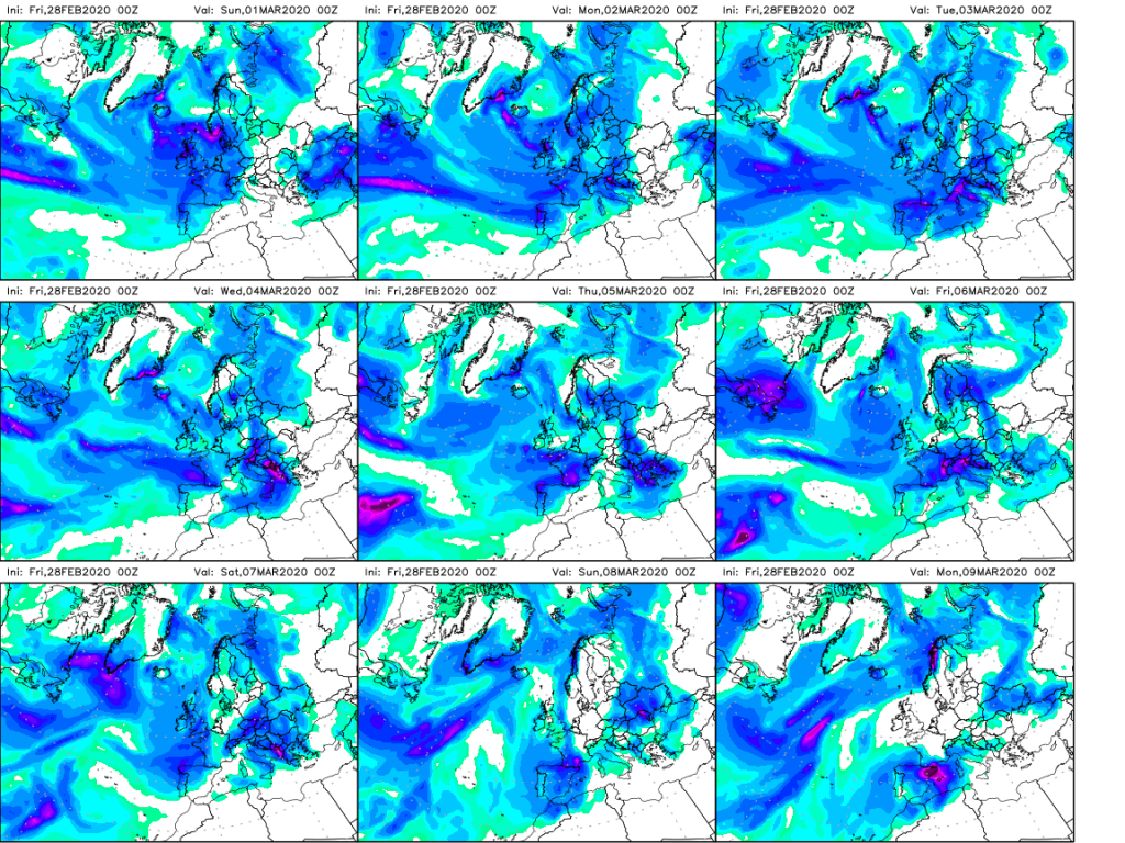 previsioni meteo marzo 2020