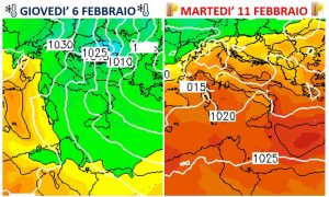 previsioni meteo sbalzi termici febbraio 2020