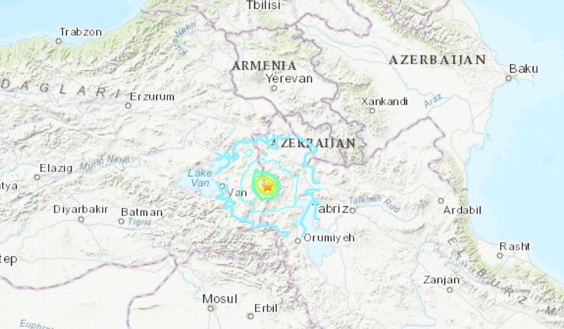 terremoto turchia iran
