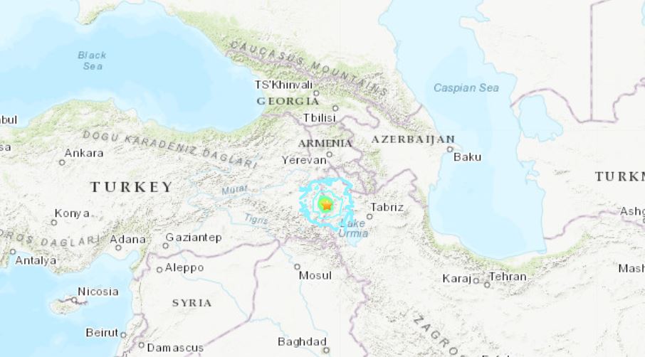 terremoto turchia iran