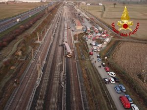 treno deragliato lombardia 6 febbraio 2020