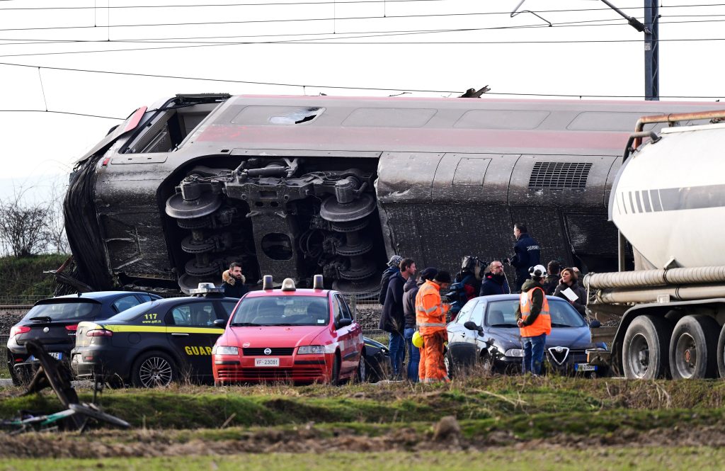 treno deragliato lombardia 6 febbraio 2020