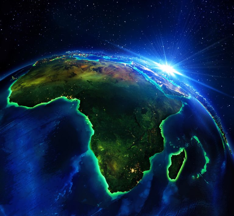 africa mappa continente