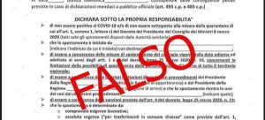 falso modello coronavirus