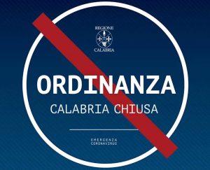 calabria chiusa coronavirus
