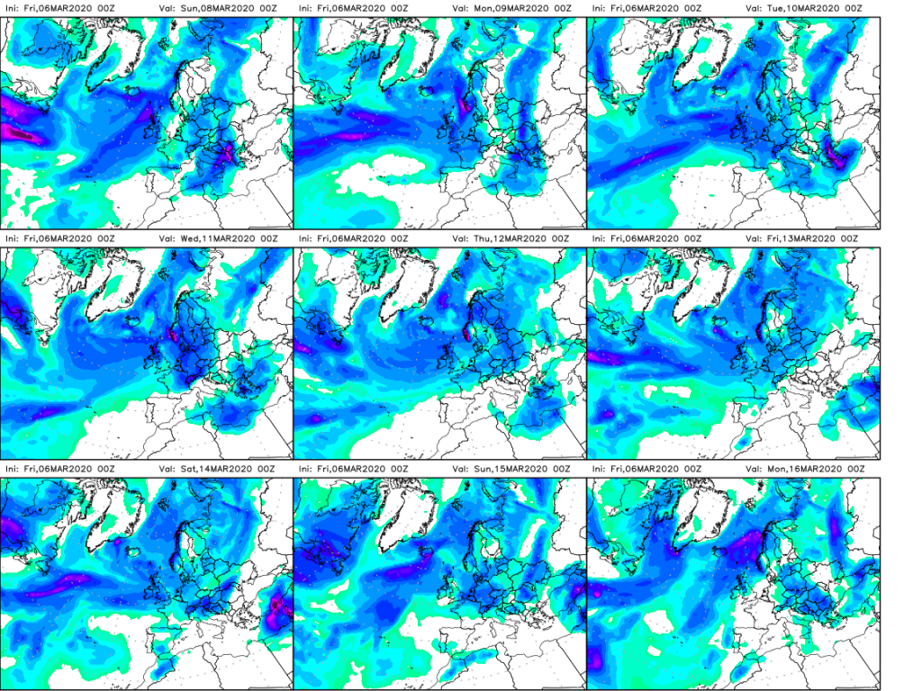 previsioni meteo mappe