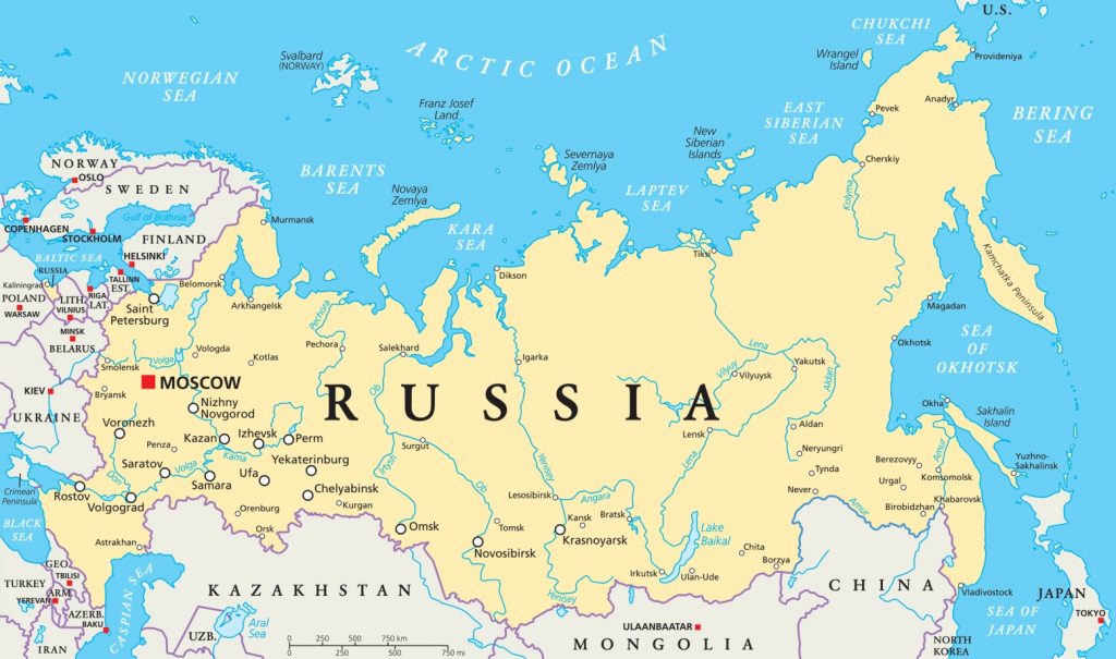 russia mappa