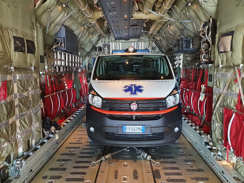 soccorso neonato Aeronautica Militare