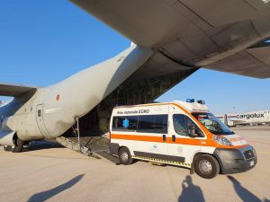 soccorso neonato Aeronautica Militare