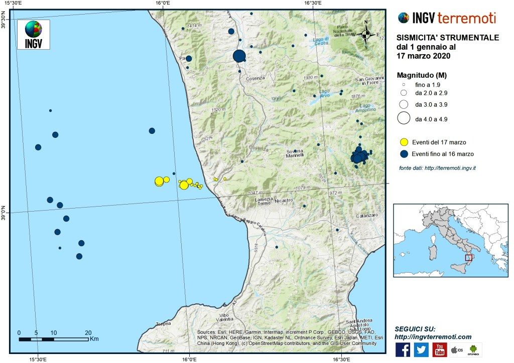 terremoto calabria