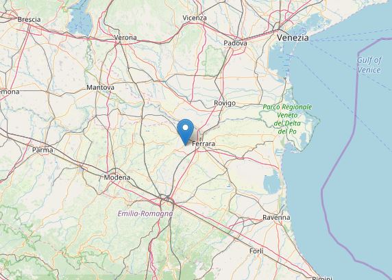 terremoto oggi emilia romagna bologna ferrara