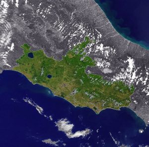 mappa lazio spazio