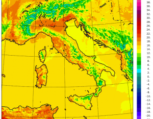 temperature italia 6 aprile 2020