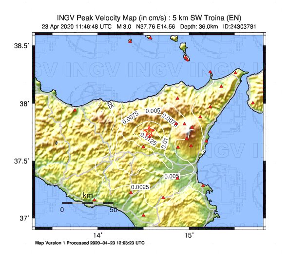terremoto troina enna