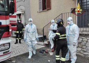 vigili del fuoco coronavirus