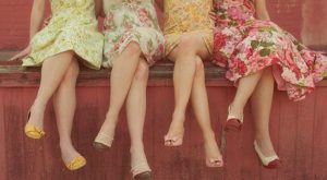 gambe accavallate