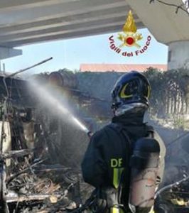 incendio roma