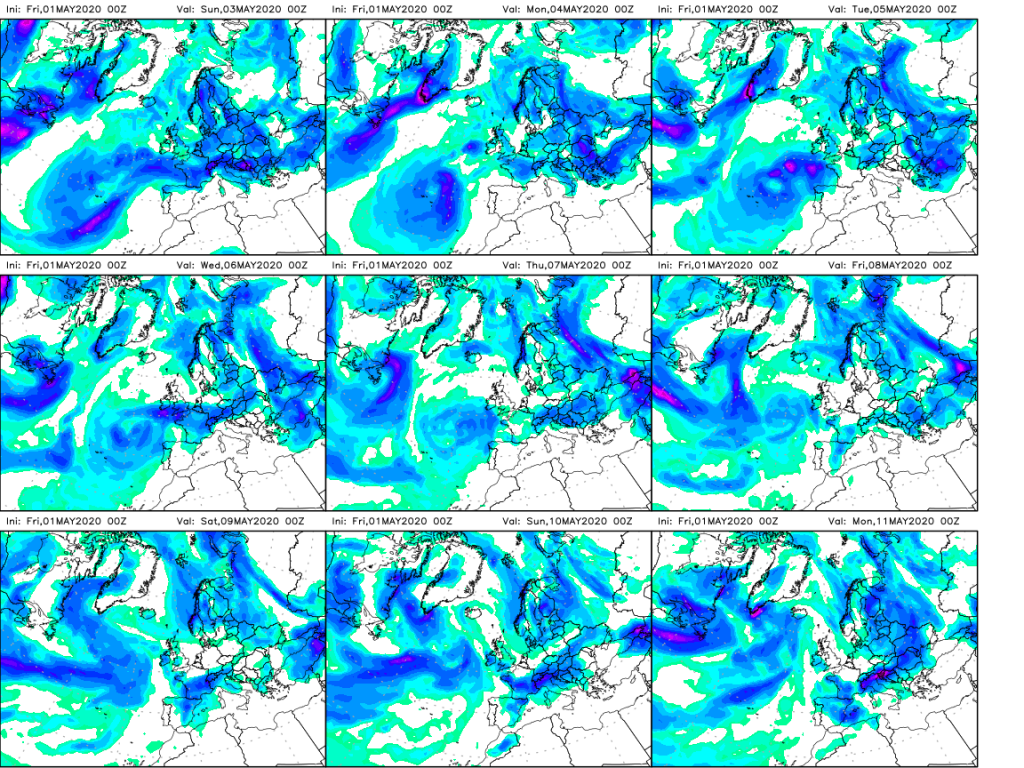 mappe previsioni meteo