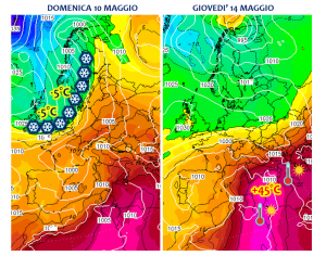previsioni meteo europa maggio shock
