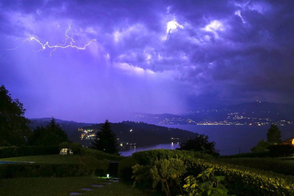 temporali saette notte 18 maggio 2020