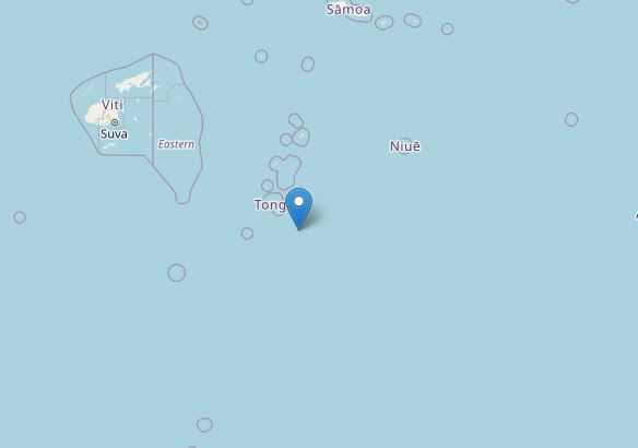 terremoto isola tonga