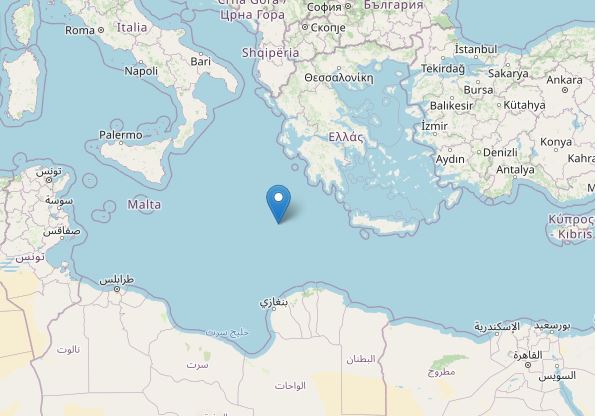terremoto oggi puglia calabria sicilia grecia mar ionio