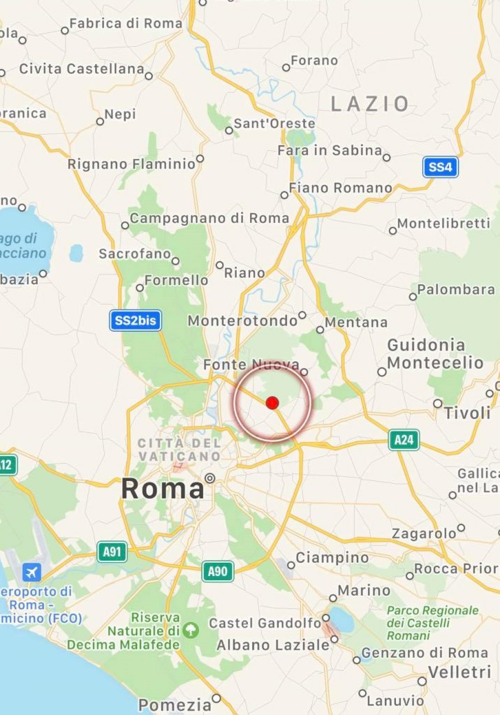 terremoto oggi roma