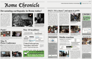 terremoto roma profezia 11 maggio