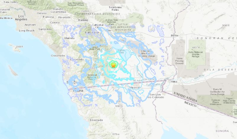 terremoto san diego