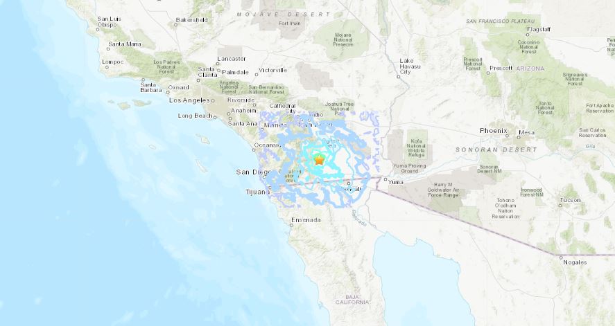terremoto san diego