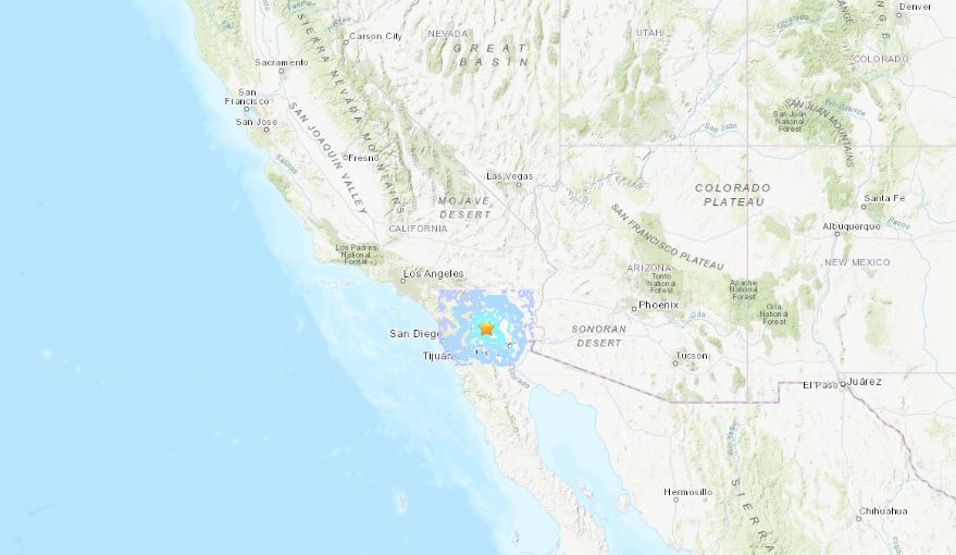 terremoto san diego