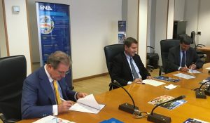 Firma protocollo intesa ENEA- Camera Commercio Roma-UNINDUSTRIA (Roma, 16 giugno 2020)