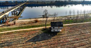 Fiume Po Castel San Giovanni Piacenza