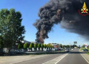 incendio settimo torinese