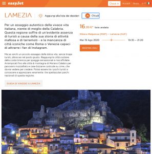 lamezia easyjet calabria