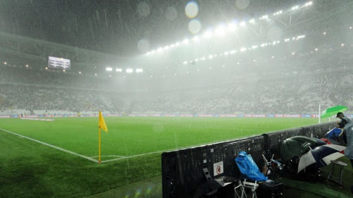 pioggia juventus stadium