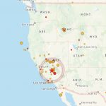 Terremoto: forte scossa in California [MAPPE e DATI]