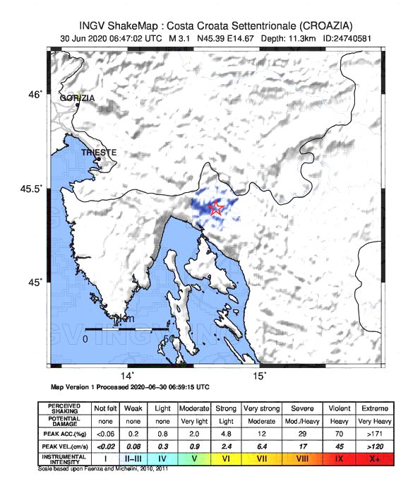 terremoto croazia