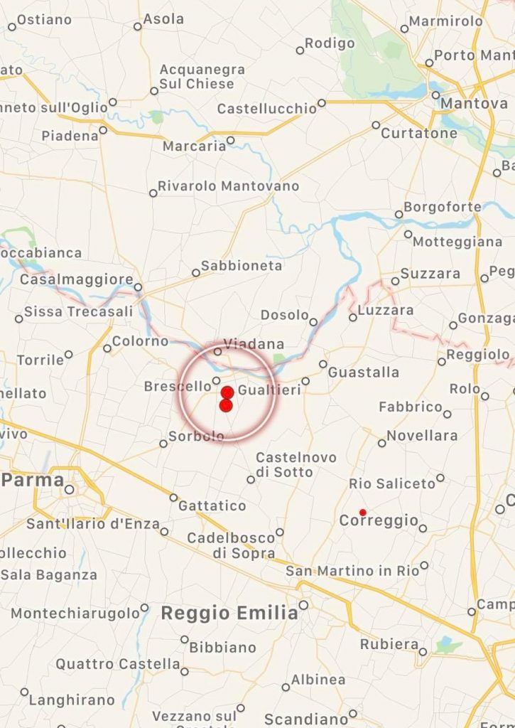 terremoto emilia romagna oggi