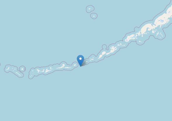 terremoto isole aleutine